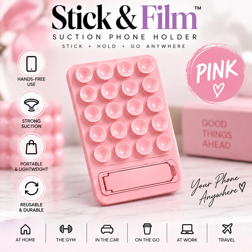 Stick & Film — Suction Phone Holder