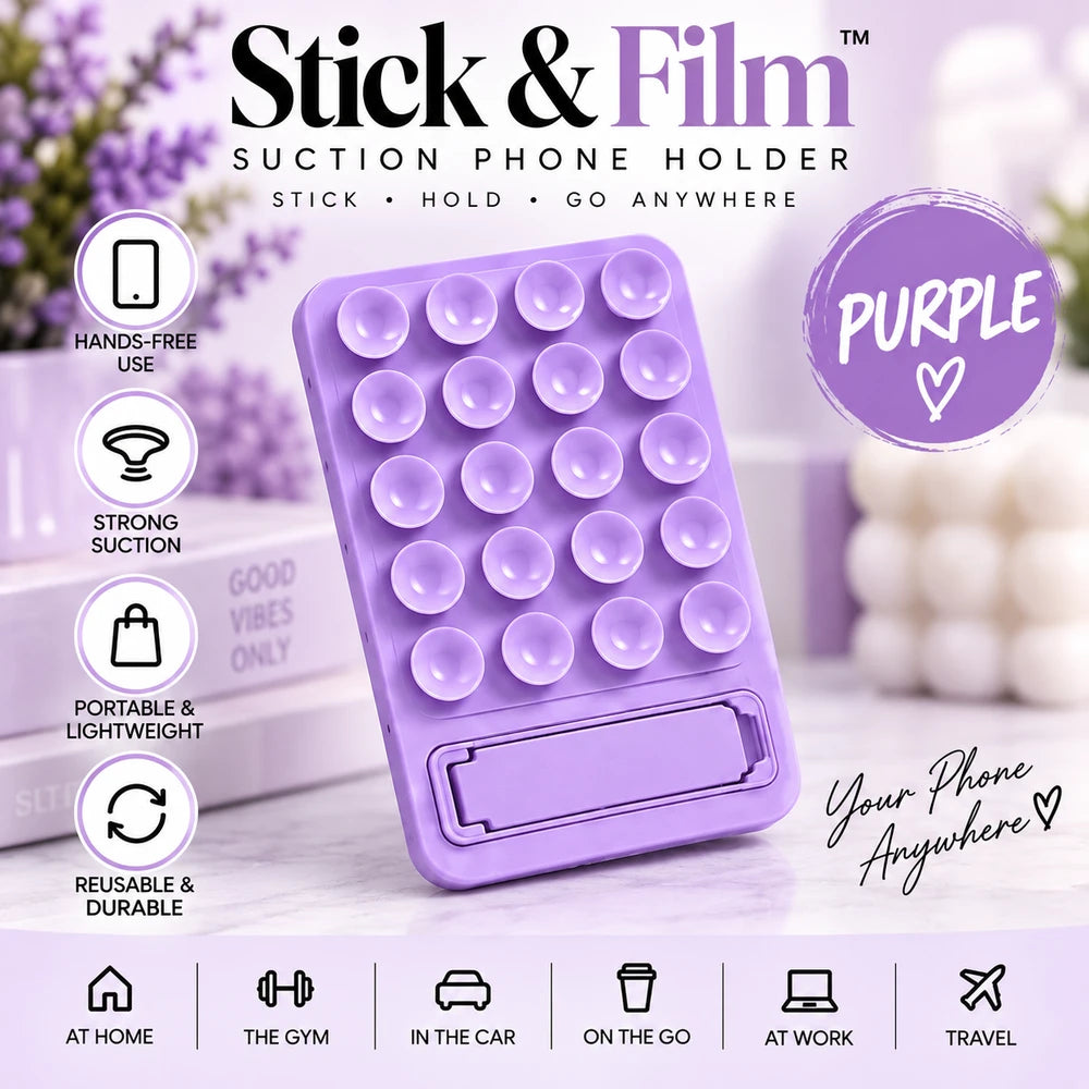 Stick & Film — Suction Phone Holder