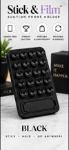 Stick & Film — Suction Phone Holder