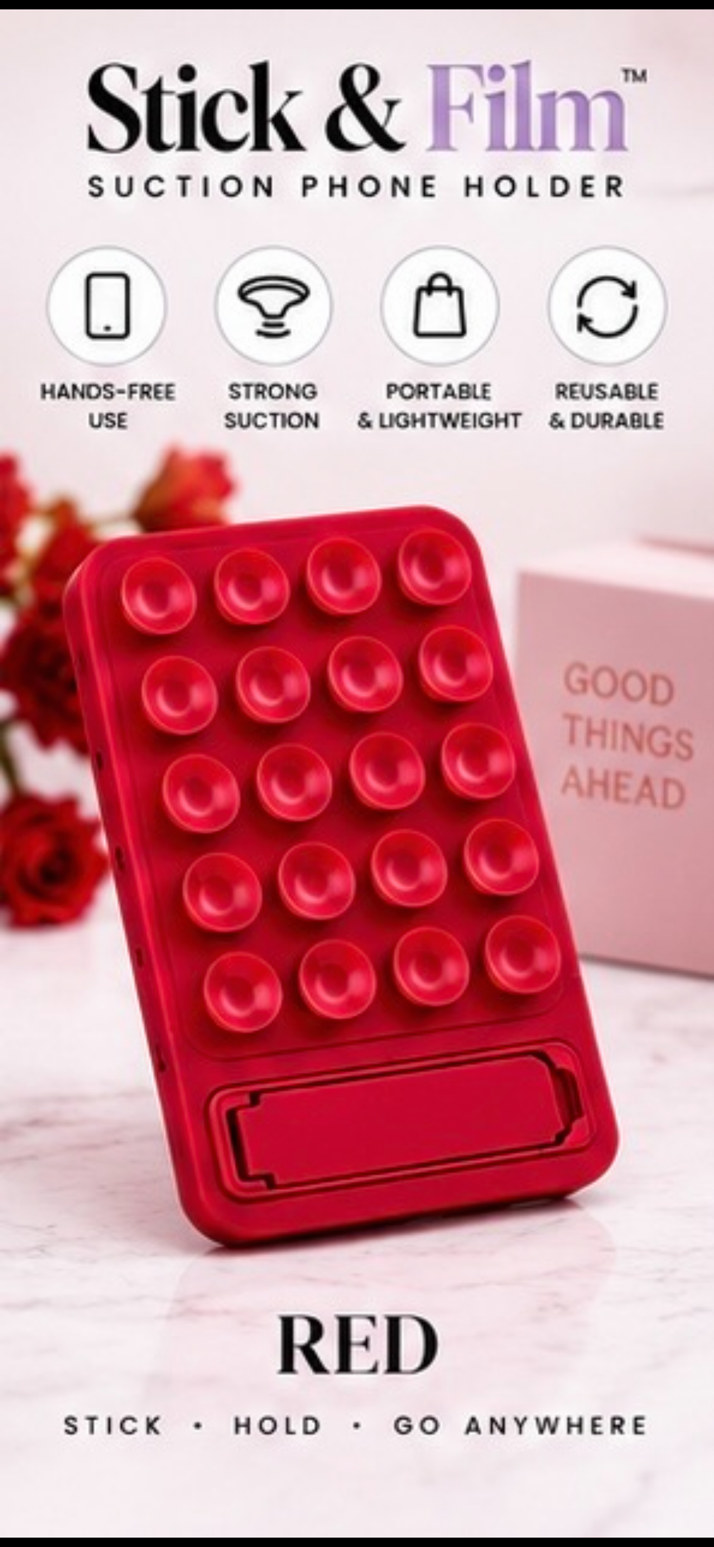 Stick & Film — Suction Phone Holder