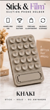 Stick & Film — Suction Phone Holder